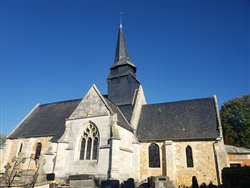 L\'Église Saint-Benoît<br>Cléville